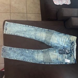Brand new Slim fit Biker denim jeans